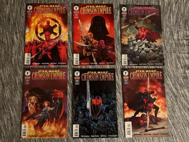 Star Wars Crimson Empire 1 2 3 4 5 6 #1-6 Dark Horse Comics Complete Set