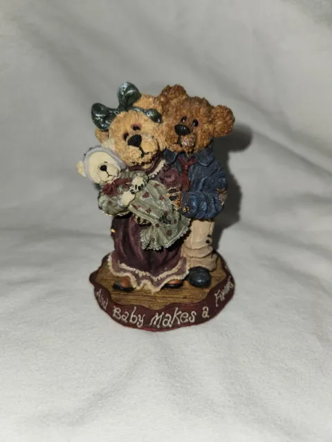 Boyds Bears 1999 Love Makes A Couple, & Baby Makes A Family 8/E 1742