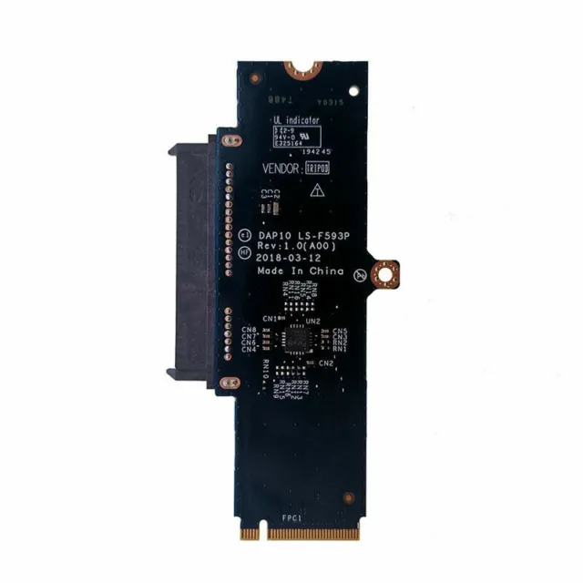 For Dell Precision 7530 M7530 7540 Hard Disk Adapter Board PRW9D
