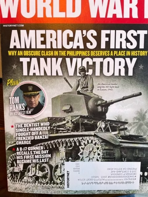 World War II Magazine October 2020, Tanks, Tom Hanks Interview, and More