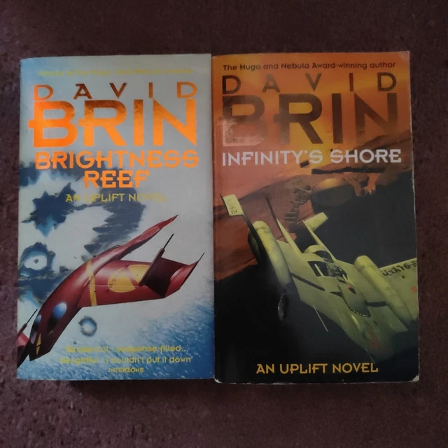 Brightness Reef & Infinity's Shore by David Brin (Paperback)