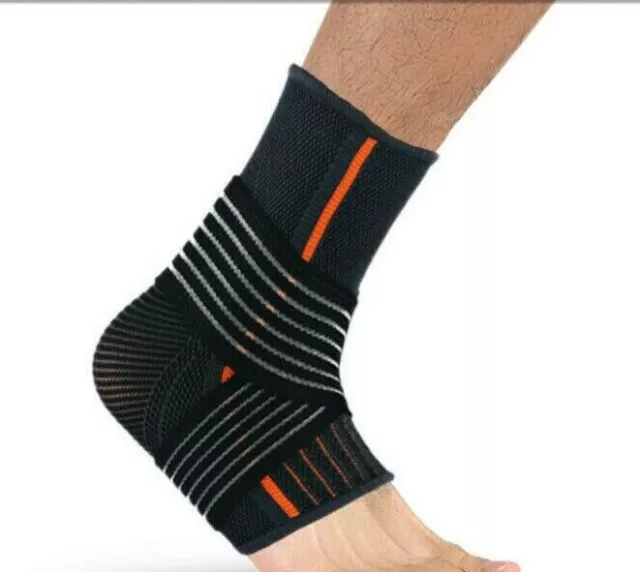 Ankle Support Compression Sock Strap Brace Running Sprain Plantar Fasciitis NHS