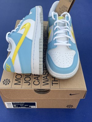 NIKE DUNK LOW Next Nature Homer Simpson Blue Chill Size 6Y/7.5W (GS) DX3382-400 EUR 130,29 
