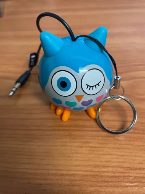 KitSound Mini Buddy and Portable Rechargeable Universal Wired Key Ring Speaker