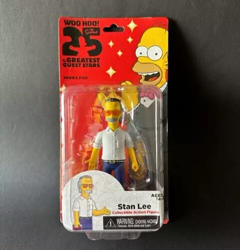 Simpsons Stan Lee PVC Figur 13cm NECA