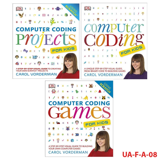 COMPUTER CODING FOR Kids Carol Vorderman Collection 3 Books Collection ...