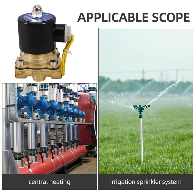 ELETTROVALVOLA ELETTRICA IRRIGATORE Elettrovalvola Sostituzione Solenoide Solenoide Acqua EUR 34 - Foto 8