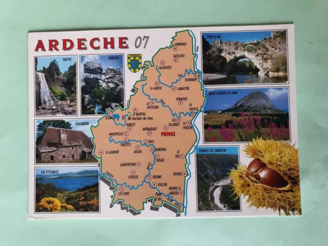 Carte Postale de l'Ardèche GF carte et Vues Divers