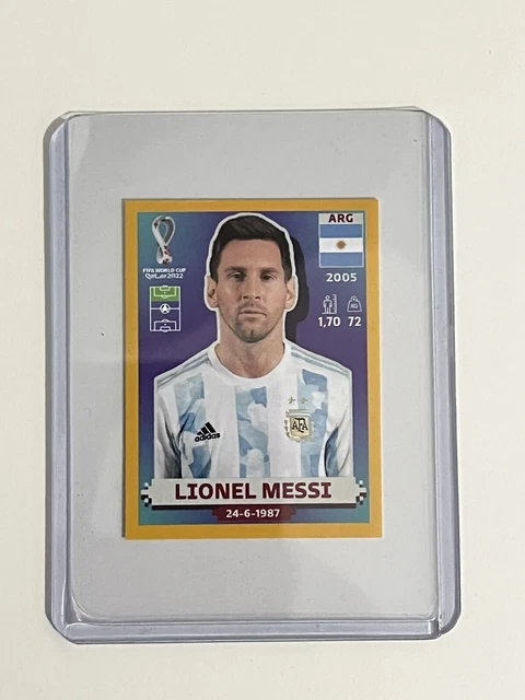 PANINI ADRENALYN XL Card World Cup Qatar 2022 Lionel Messi # 19 Legend