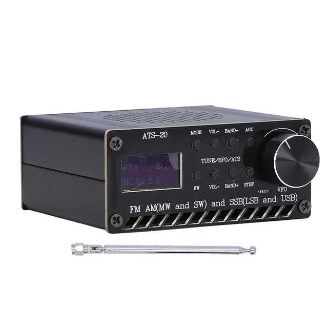 Tuner d'antenne automatique 0.96in OLED Display 1.8-55Mhz