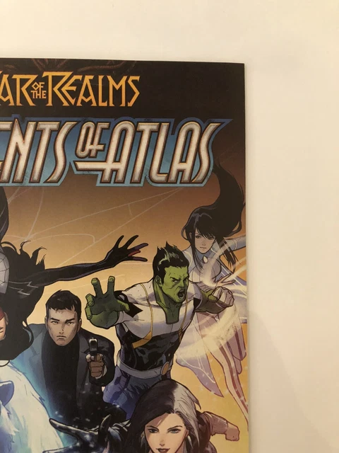 War of the Realms New Agents of Atlas #1 1st Aero & Luna Snow Free Shipping 3