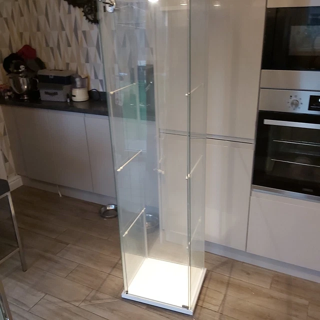IKEA DETOLF GLASS Display Lights And Lock another 3