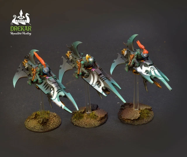 WARHAMMER 40K / DRUKHARI / RAZORWING / PEINTURE PRO