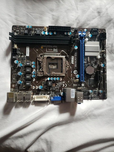 MSI H61M-P31 (G3) MS-7788 Socket 1155 M-ATX DDR3 Motherboard £29.99 ...
