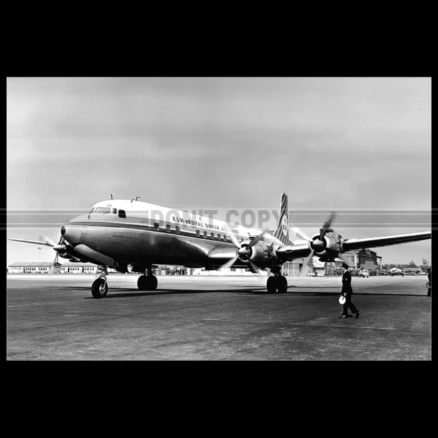Photo AV.000114 DOUGLAS DC-7C 1958 KLM AIRCRAFT