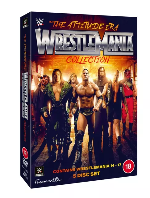 The Attitude Era WrestleMania Collection (DVD)