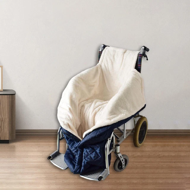 Coperta Per Sedia A Rotelle Addensata 130x65 Cm Coprigambe Protezione Per Piedi