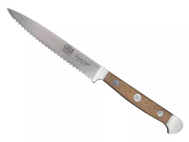 Güde Alpha Faßeiche Tomatenmesser Gemüsemesser Solingen E464/13 - 13 cm