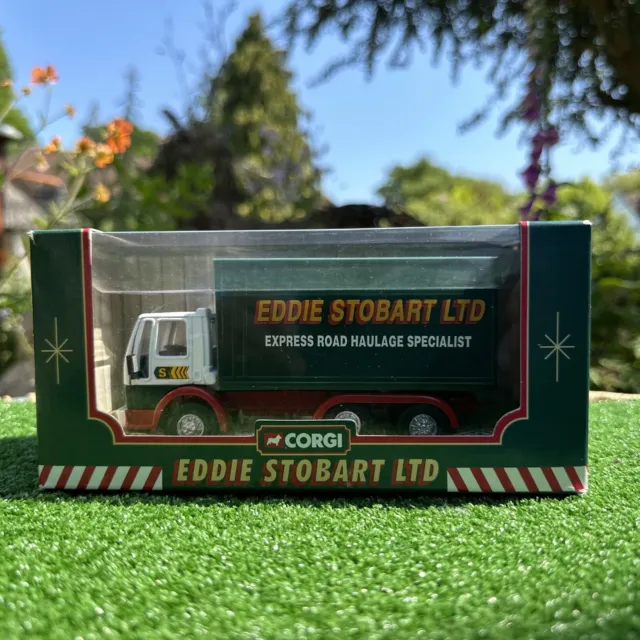 Corgi Diecast Eddie Stobart Collection - 59601 Ford Cargo Box Van 1:50 Scale
