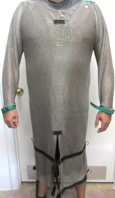 Butcher Tunic Shirt - Chainmail SS Ring Mesh - Size 2 XL - See Description