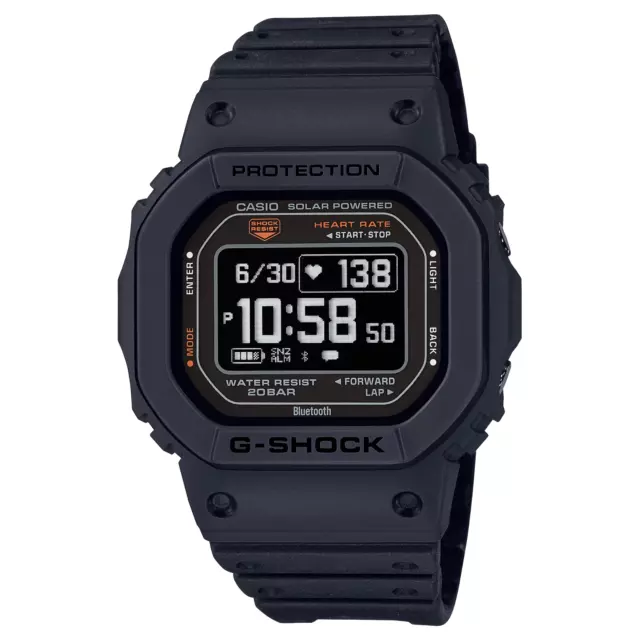 -15% Casio G-Shock DW-H5600-1ER - CARDIO - SOLAR - BLUETOOTH - NUOVO