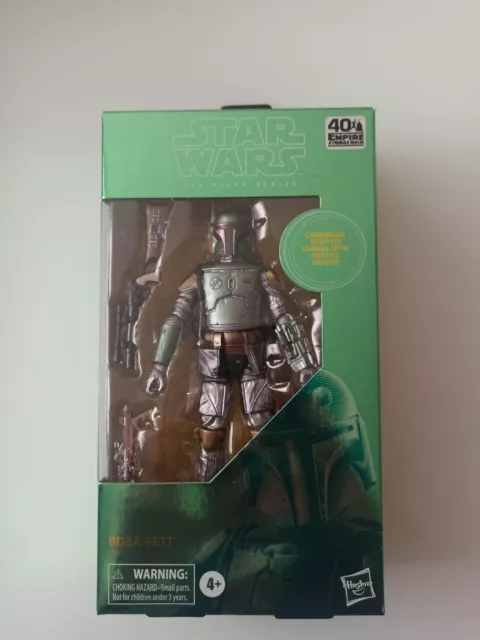 ★ Star Wars Black Series Boba Fett Carbonized ★ NEU OVP 40th Anniversary