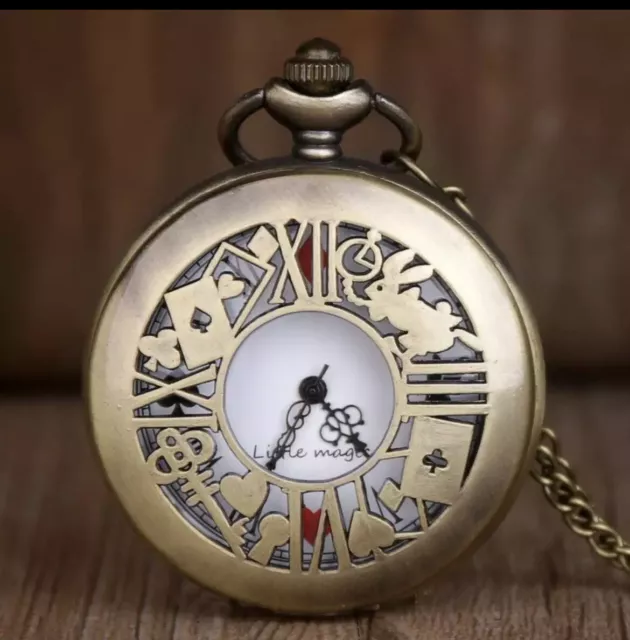 Alice In Wonderland Pocket Watch