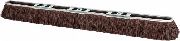 Bruske Products 36" Rough Surface Polypropylene Push Broom Head, 3″ Bristles