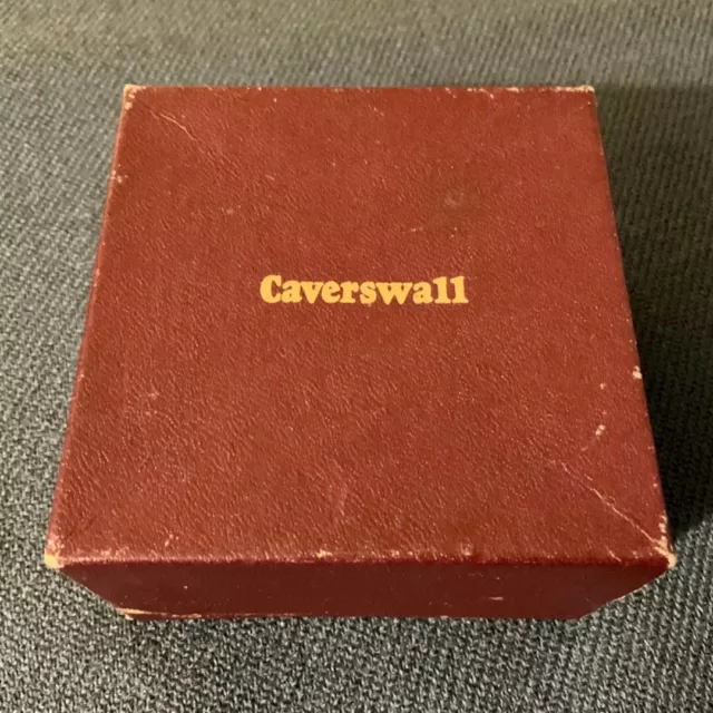 Caverswall Miniature China Christmas 1981 Plate Diameter 7cm Vintage With Box 3