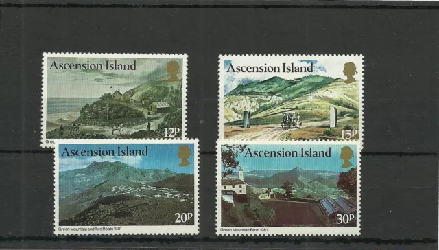 Ascension Island -Sg277-280-Green Mountain Farm -Mnh