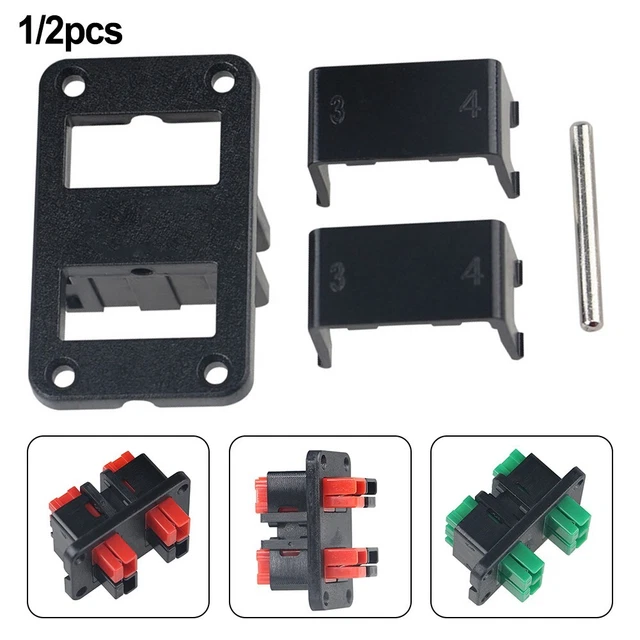 EASY AND SAFE Installation 600V Four Position Fixed Bracket Panel Plug ...