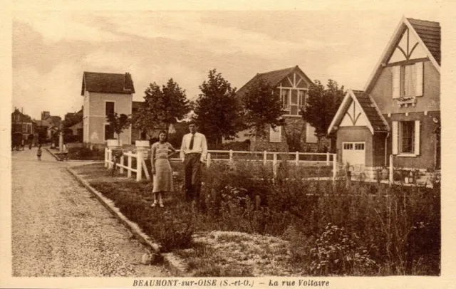 CPA Beaumont-sur-Oise (S.-et-O.)(95) (Val d'Oise) - Voltaire Street