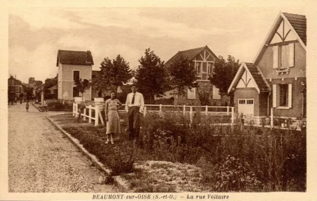 CPA Beaumont-sur-Oise (S.-et-O.)(95) (Val d'Oise) - Voltaire Street