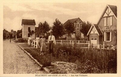 CPA Beaumont-sur-Oise (S.-et-O.)(95)(Val d'Oise) - La rue Voltaire