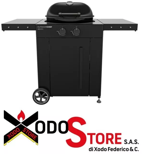 Barbecue Gril La Gaz Outdoorchef Arosa 570 G Evo Black - Mail pour Réduction BBQ