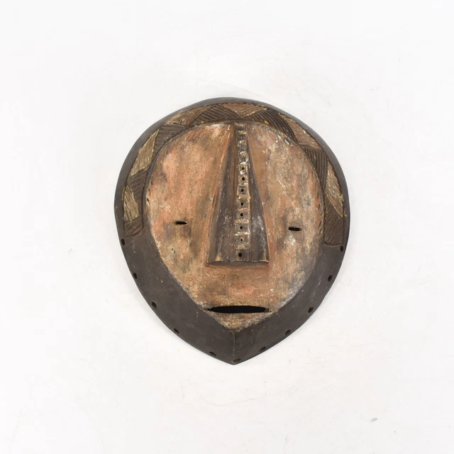 Metoko Wood Carved Mask Congo