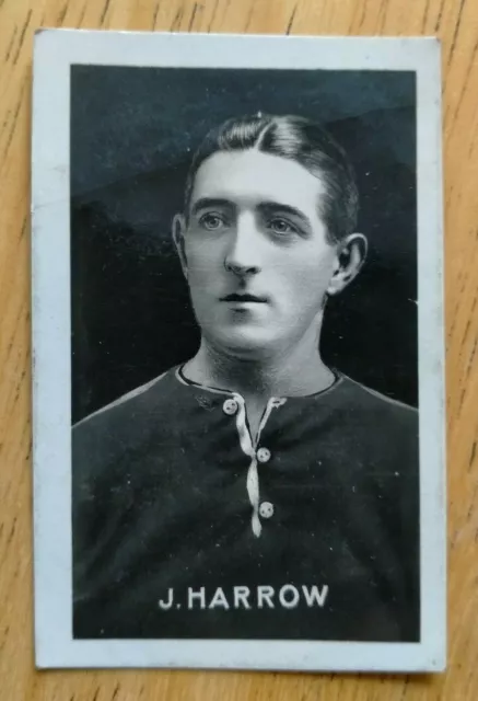 J. Harrow Chelsea #39 Amalgamated Press Famous Football Captains 1922