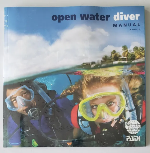 PADI Open Water Diver Manual w/ RDP Table & Training Material Kit# 70142
