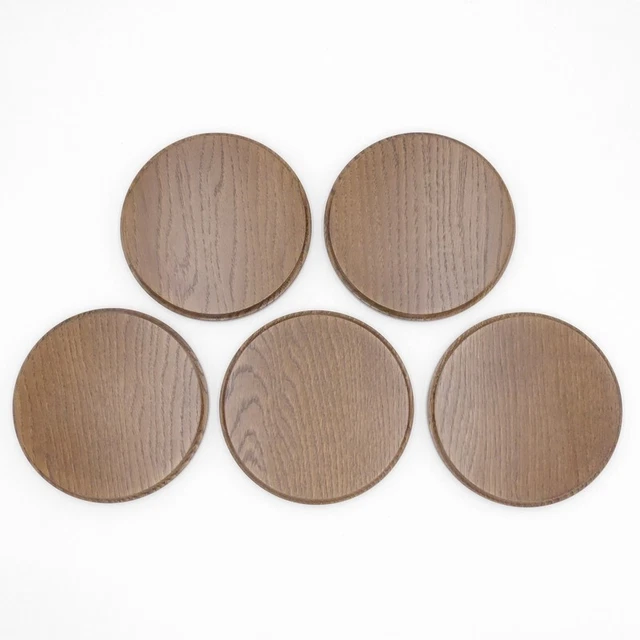 5 Pieza Placa de Jabalí Redondo Braun Af 17 CM Tablero Keiler Gewaffbrett