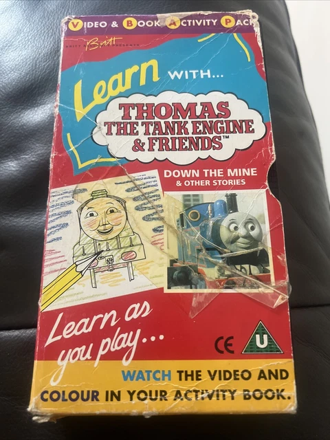Thomas Tank Engine Learning LEARN WITH THOMAS The Tank Engine Rare vhs £12.99 - PicClick UK