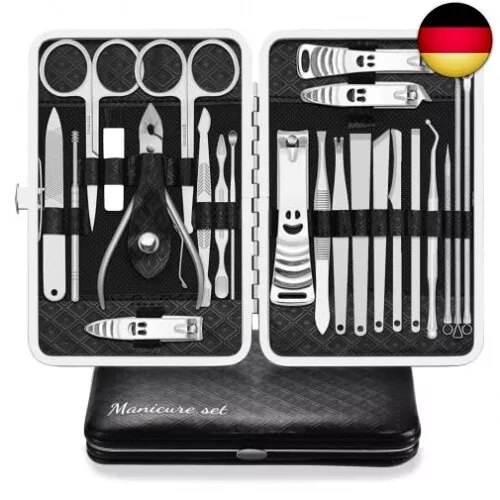 Maniküre Set 23 stücke Professionelles Nagelknipser Kit Pediküre Kit Pflegeset a