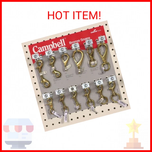 Campbell T7620534 Rigid Quick Snap, Solid Bronze