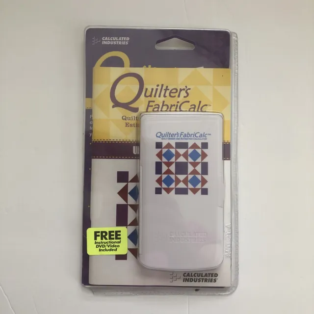 Quilter's FabriCalc /Quilt Design and Fabric Estimating Calculator Model 8400