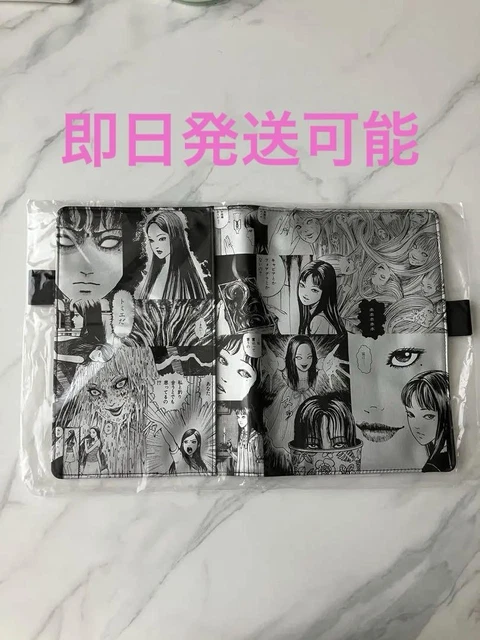 Hobonichi Techo A5 Copertina Planner – Junji Ito: Tomie Memory – Ecopelle Argento Con Illustrazioni Originali, Custodia Per Penne, Regalo Per Amanti Dell'Horror Manga