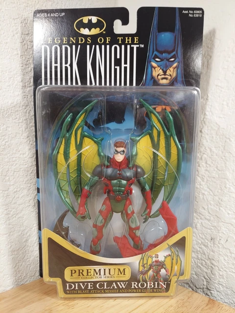 DC Legends of the Dark Knight Dive Claw Robin 6"in Figure 1996 Kenner