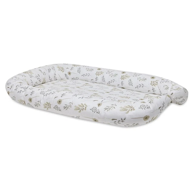 Jollein Babynest Kuschelnest 90x52cm Wild Flowers TOP