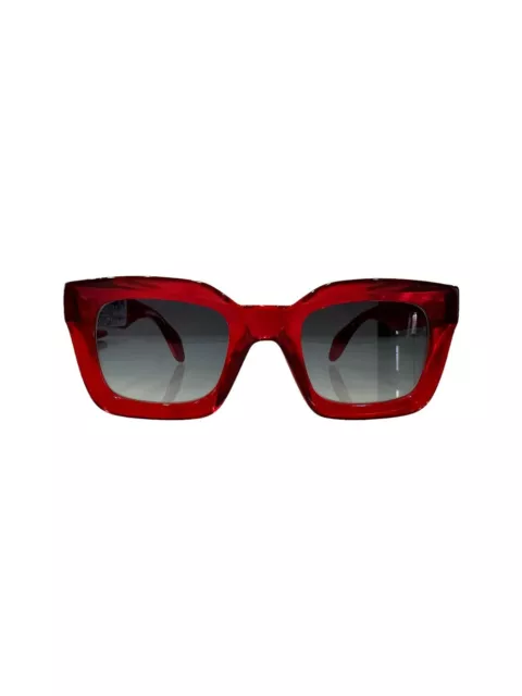 occhiali da sole brand SARAGHINA model PATACA color red super