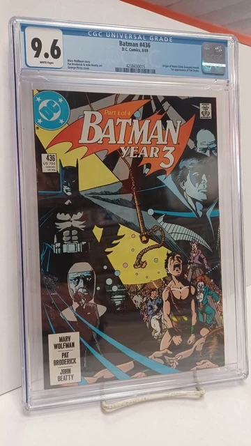 BATMAN #436 (DC Comics, 1989) CGC Graded 9.6 ~ TIMOTHY DRAKE ROBIN