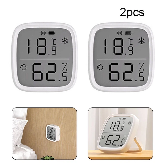 Capteur Solaire Intelligent de Sol ZigBee3.0 - Surveillance Humidité/ Température en Temps Réel, Compatible Tuya, IP66, Jardin/Agriculture
