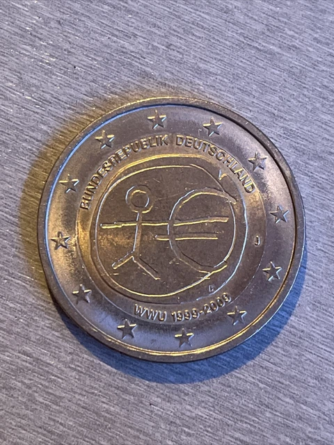 2 Euro Munze Strichmannchen